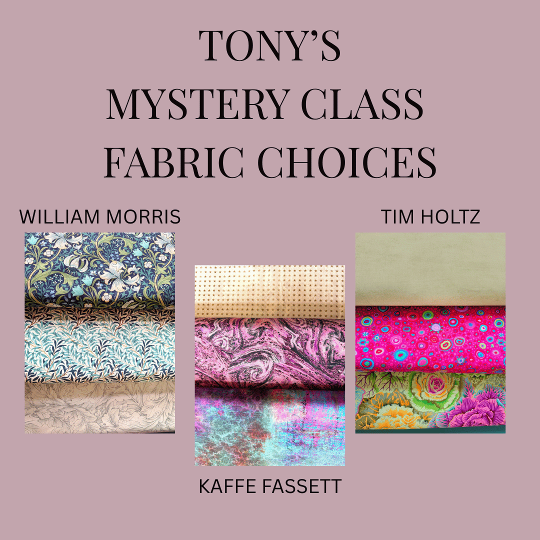 Tony Jacobson Tony Jacobson - Mystery Quilt 2026 - Wednesday, June 3, 2026, 9 AM to 3 ...