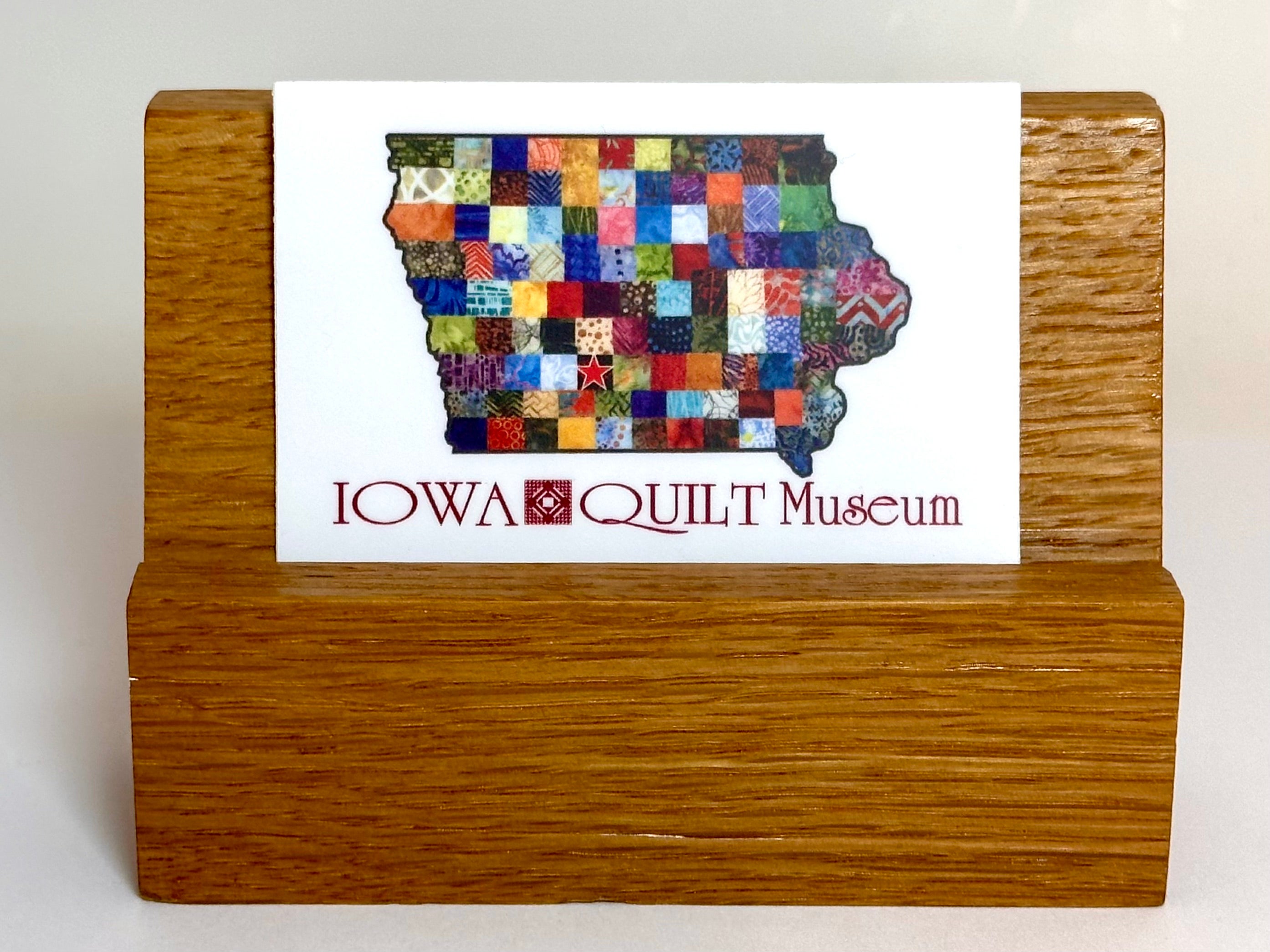 IQM - PATCHWORK IOWA STICKER | Iowa Quilt Museum